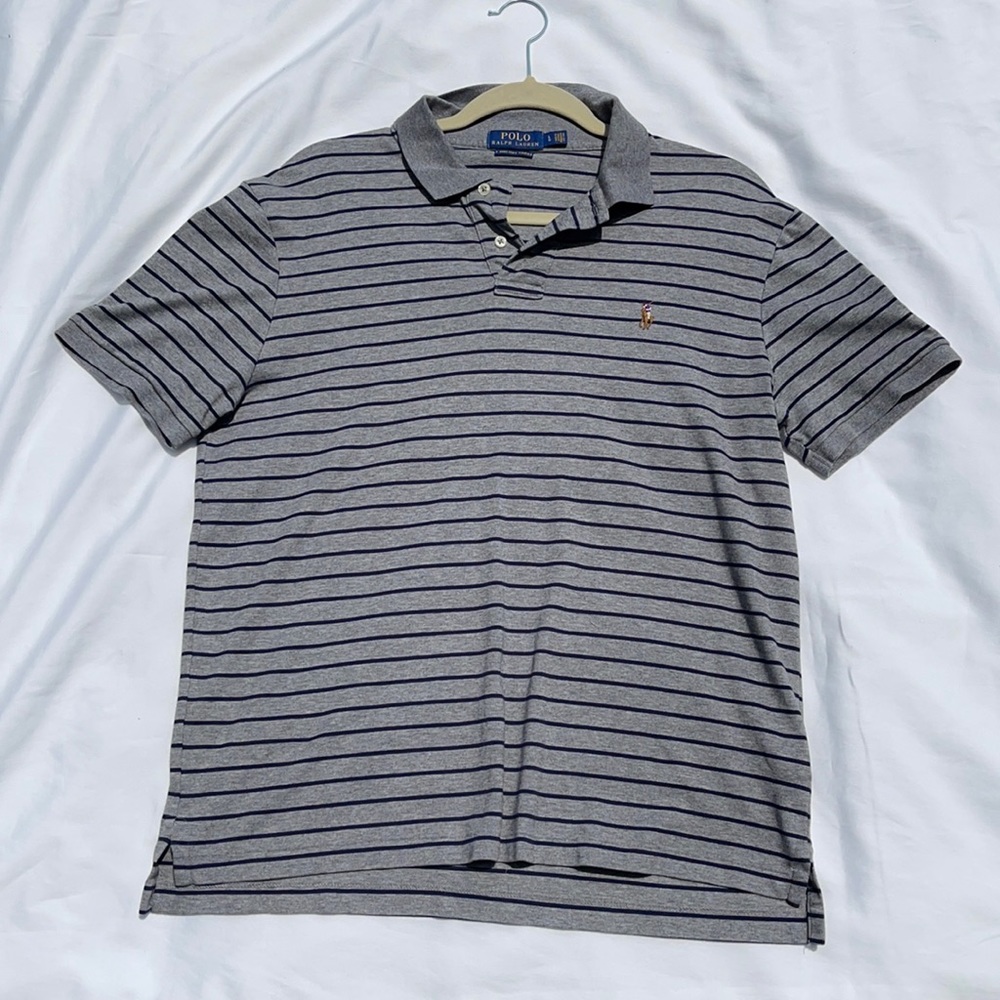 Men’s Ralph Lauren Polo LG Gray and Navy